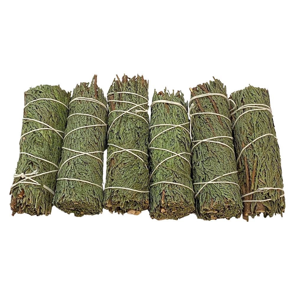 Cedar Smudge Stick, 4" - Image 4