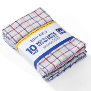 Olivia Rocco Pack of 10 Wonderdry Tea Towels