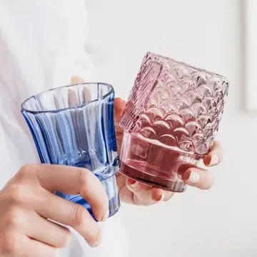 Fish Stacking Drinking Glass - Set of 4 - Rainbow - Image 6