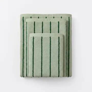 Strand Stripe Towels - Soft 100% Cotton Bathroom Towels - Image 13