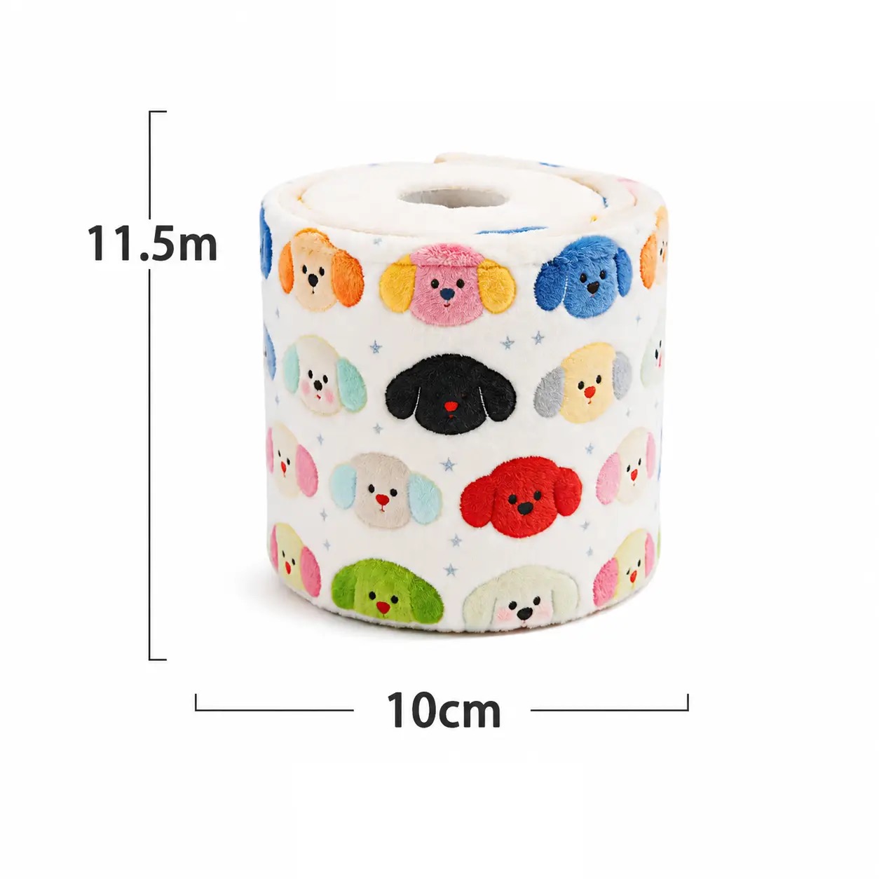 Dog Snuffle Roll Toy – Treat Puzzle & Squeaky Toy - Image 5