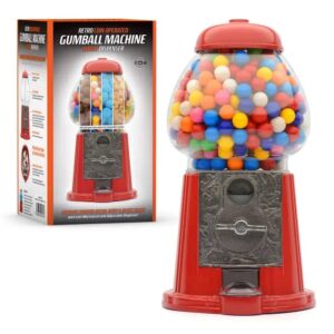 Large Retro Coin Operated Gumball Machine Sweet Dispenser (28cm)