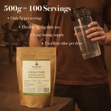 Napiers Creatine Powder 500g - Image 6