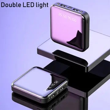 Mini Portable Charging Power Bank with Usb Cable For Iphone and Tablets - Image 2