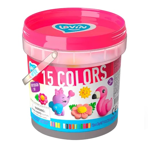 Modelling Dough Bucket - Animals