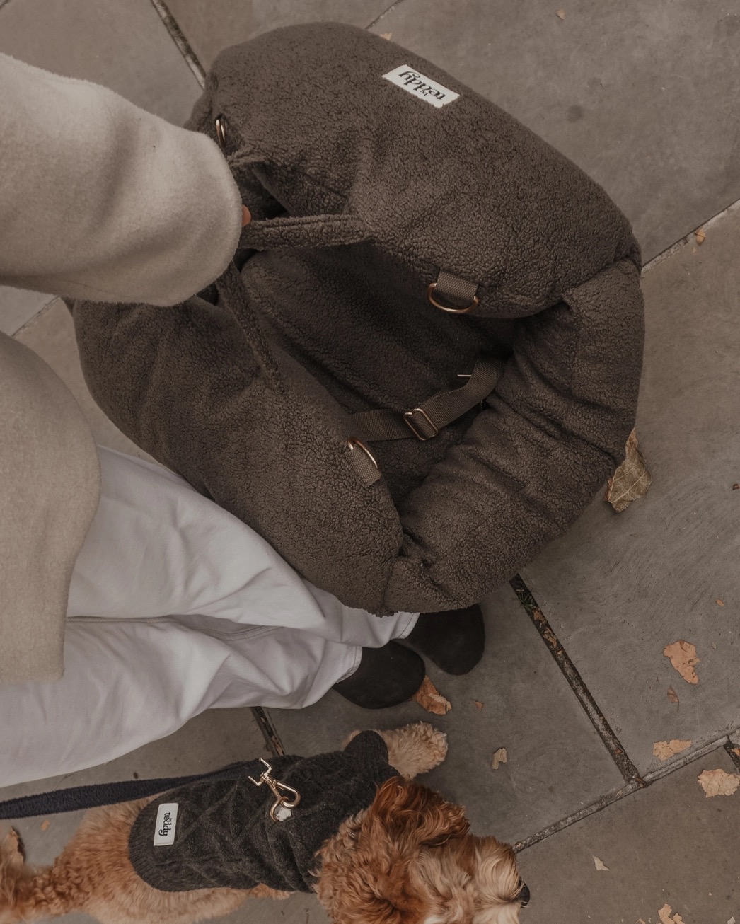 Chocolate | the Cosy Car Seat Teddy - Image 9