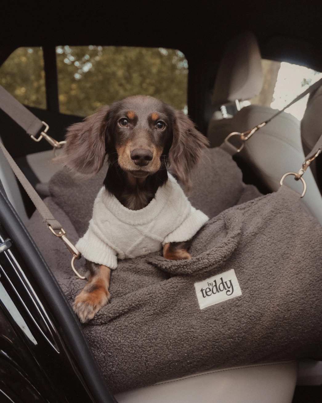 Chocolate | the Cosy Car Seat Teddy - Image 10