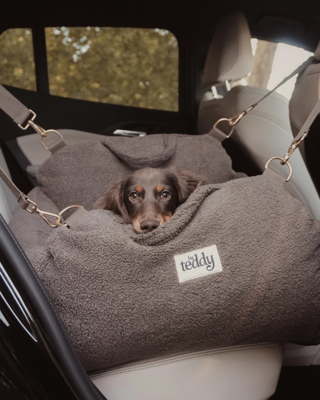 Chocolate | the Cosy Car Seat Teddy - Image 3