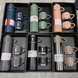 Stainless Steel Thermo Flask 16.9oz 500ml Vacuum Insulated RRP £25