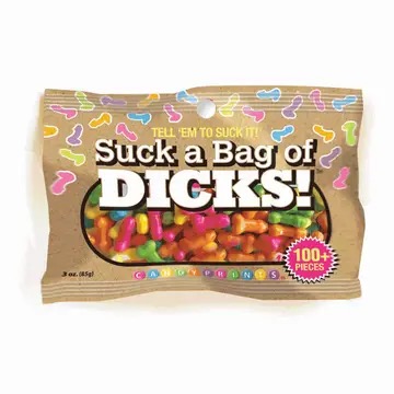 Suck A Bag of Dicks Candy - 3oz Bag